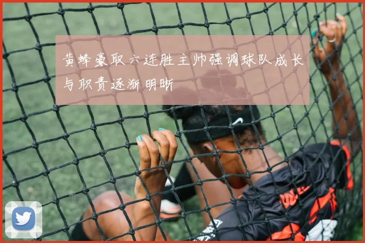 黄蜂豪取六连胜主帅强调球队成长与职责逐渐明晰